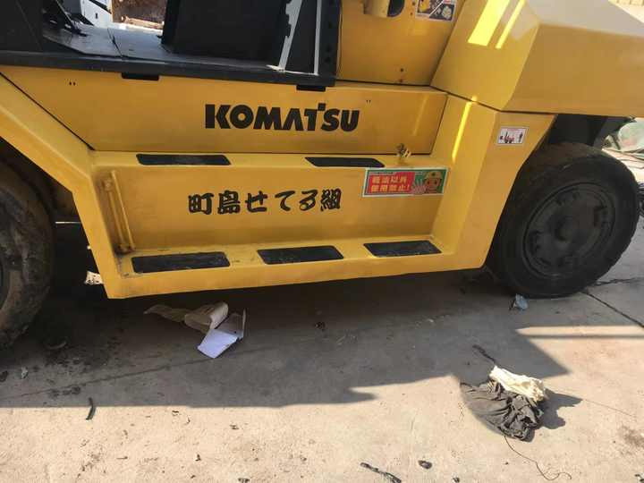 Nice Performance 100% Original komatsu 15tons Forklift on Sale 15 Ton Diesel Forklifts Industrial Price for Sale - Forklift diesel: gambar 5 Nice Performance 100% Original komatsu 15tons Forklift on Sale 15 Ton Diesel Forklifts Industrial Price for Sale - Forklift diesel: gambar 5