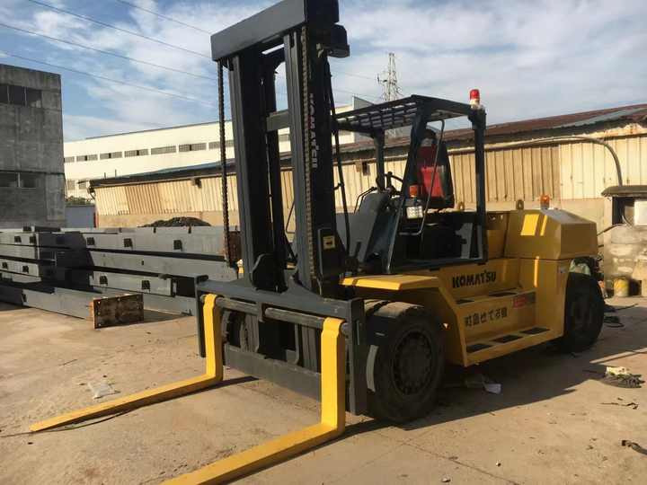 Nice Performance 100% Original komatsu 15tons Forklift on Sale 15 Ton Diesel Forklifts Industrial Price for Sale - Forklift diesel: gambar 2 Nice Performance 100% Original komatsu 15tons Forklift on Sale 15 Ton Diesel Forklifts Industrial Price for Sale - Forklift diesel: gambar 2