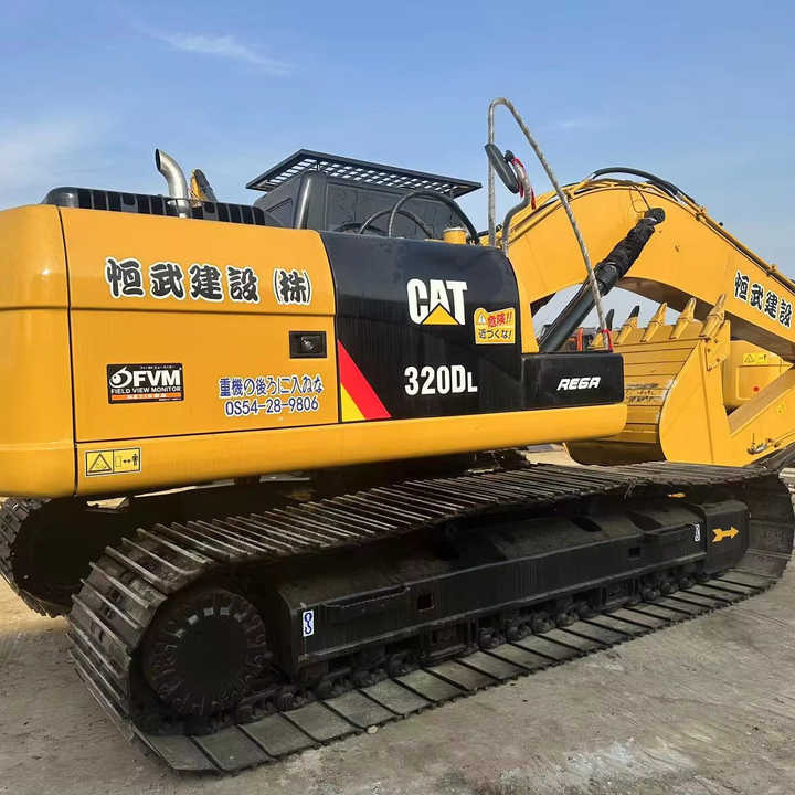 Ekskavator perayap Original Made Used Cat 320D Crawler Caterpillar Excavator Hydraulic Machine Caterpillar Digger Cat 320d Used Excavators: gambar 1