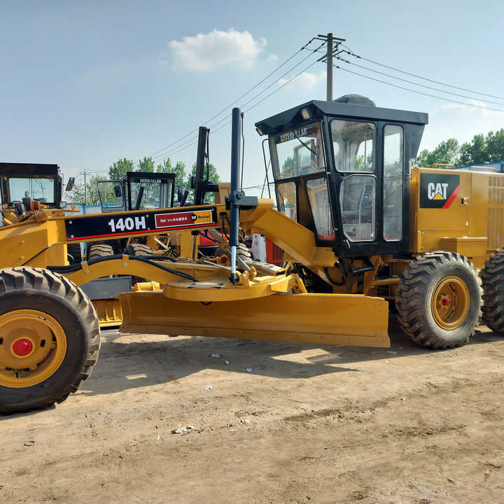 Used CAT 140H Motor Grader From Japan with Excellent Performance Caterpillar 140h in Good Condition for Sale - Grader: gambar 1 Used CAT 140H Motor Grader From Japan with Excellent Performance Caterpillar 140h in Good Condition for Sale - Grader: gambar 1