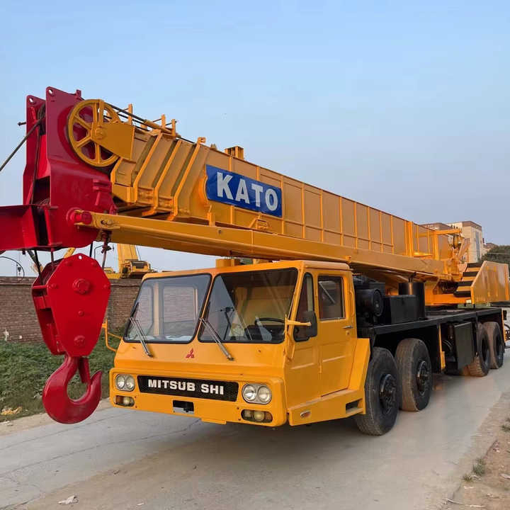 Used Heavy Construction Equipment kato 50 Tons Second Hand Mobile Crane Used Machine Hot Sale - Derek bergerak: gambar 1 Used Heavy Construction Equipment kato 50 Tons Second Hand Mobile Crane Used Machine Hot Sale - Derek bergerak: gambar 1