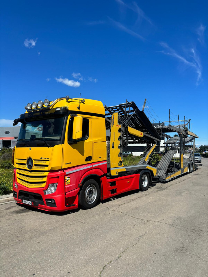 MERCEDES-BENZ ACTROS 450 - Truk pengangkut mobil: gambar 1 MERCEDES-BENZ ACTROS 450 - Truk pengangkut mobil: gambar 1