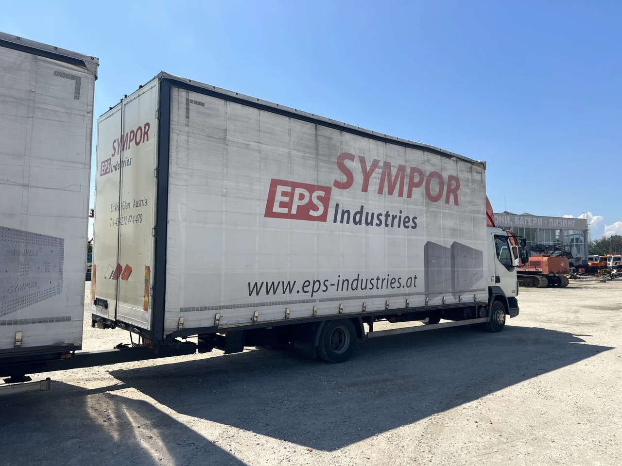 Daf Fa 7.85м., Euro5, Щора, Композиция, Mega, Внос - Truk dengan terpal samping: gambar 4 Daf Fa 7.85м., Euro5, Щора, Композиция, Mega, Внос - Truk dengan terpal samping: gambar 4