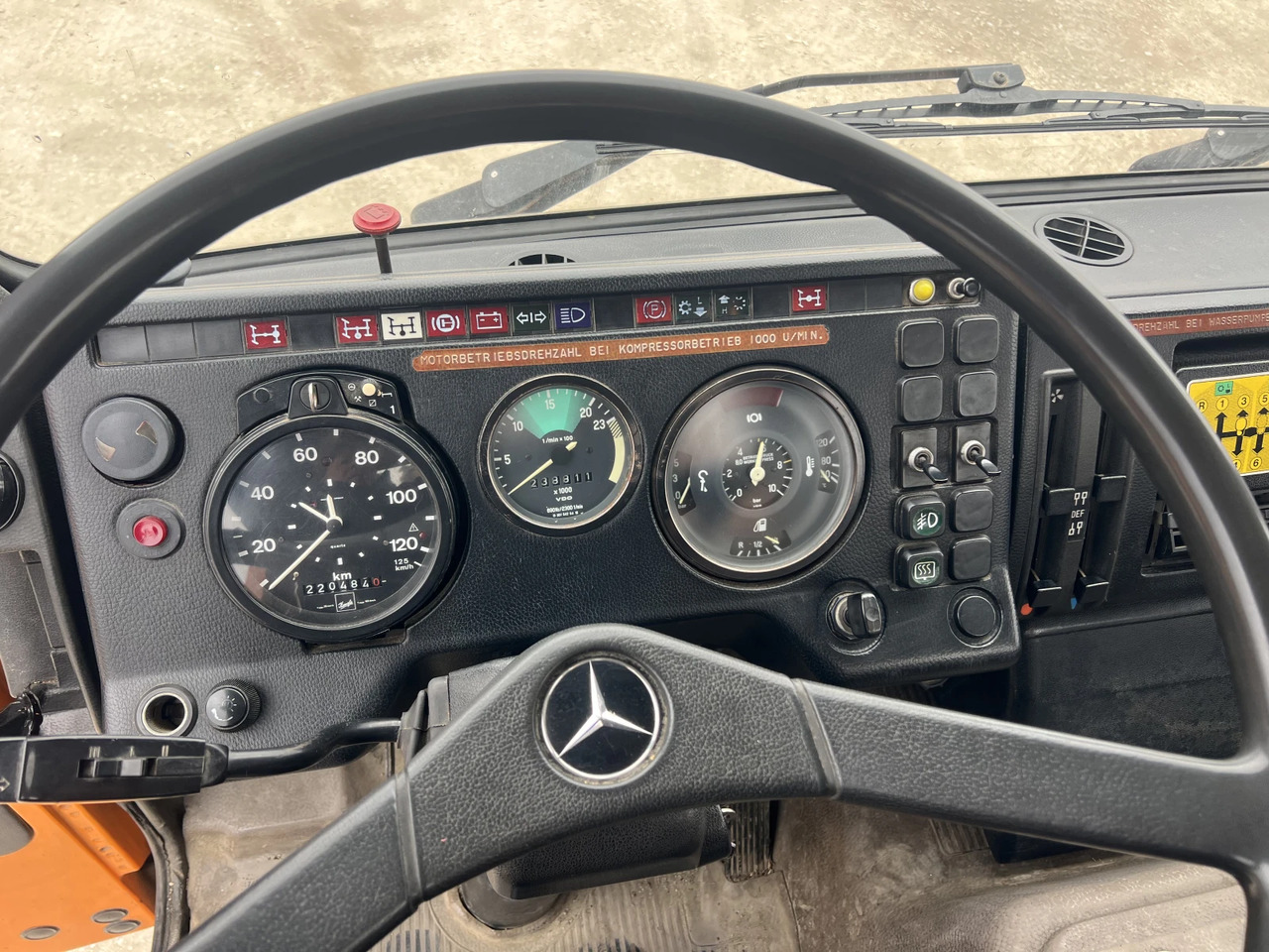 Truk vakum Mercedes-Benz 1928 4x4, ВОМА, Две камери, Внос ,: gambar 15
