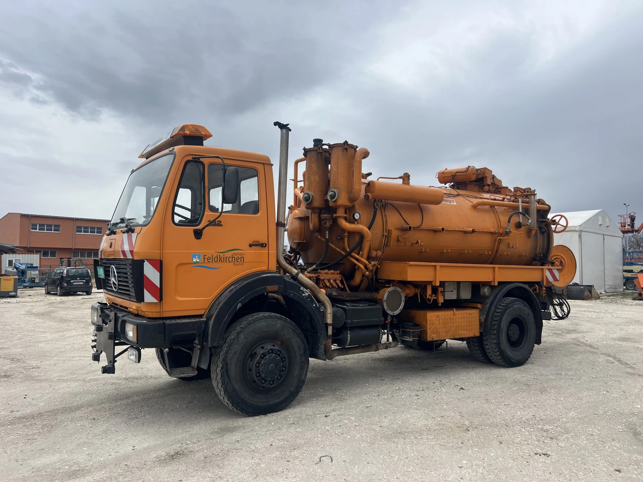 Mercedes-Benz 1928 4x4, ВОМА, Две камери, Внос , - Truk vakum: gambar 2 Mercedes-Benz 1928 4x4, ВОМА, Две камери, Внос , - Truk vakum: gambar 2