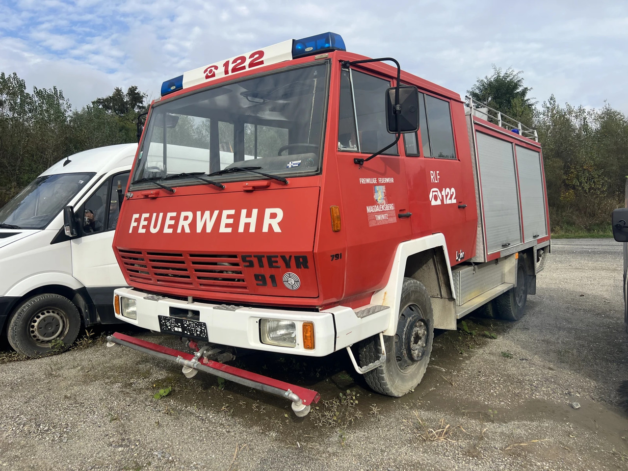 Steyr 791 4х4, 27000 км.Водоноска, FEUERWEHR, - Truk pemadam kebakaran: gambar 2 Steyr 791 4х4, 27000 км.Водоноска, FEUERWEHR, - Truk pemadam kebakaran: gambar 2
