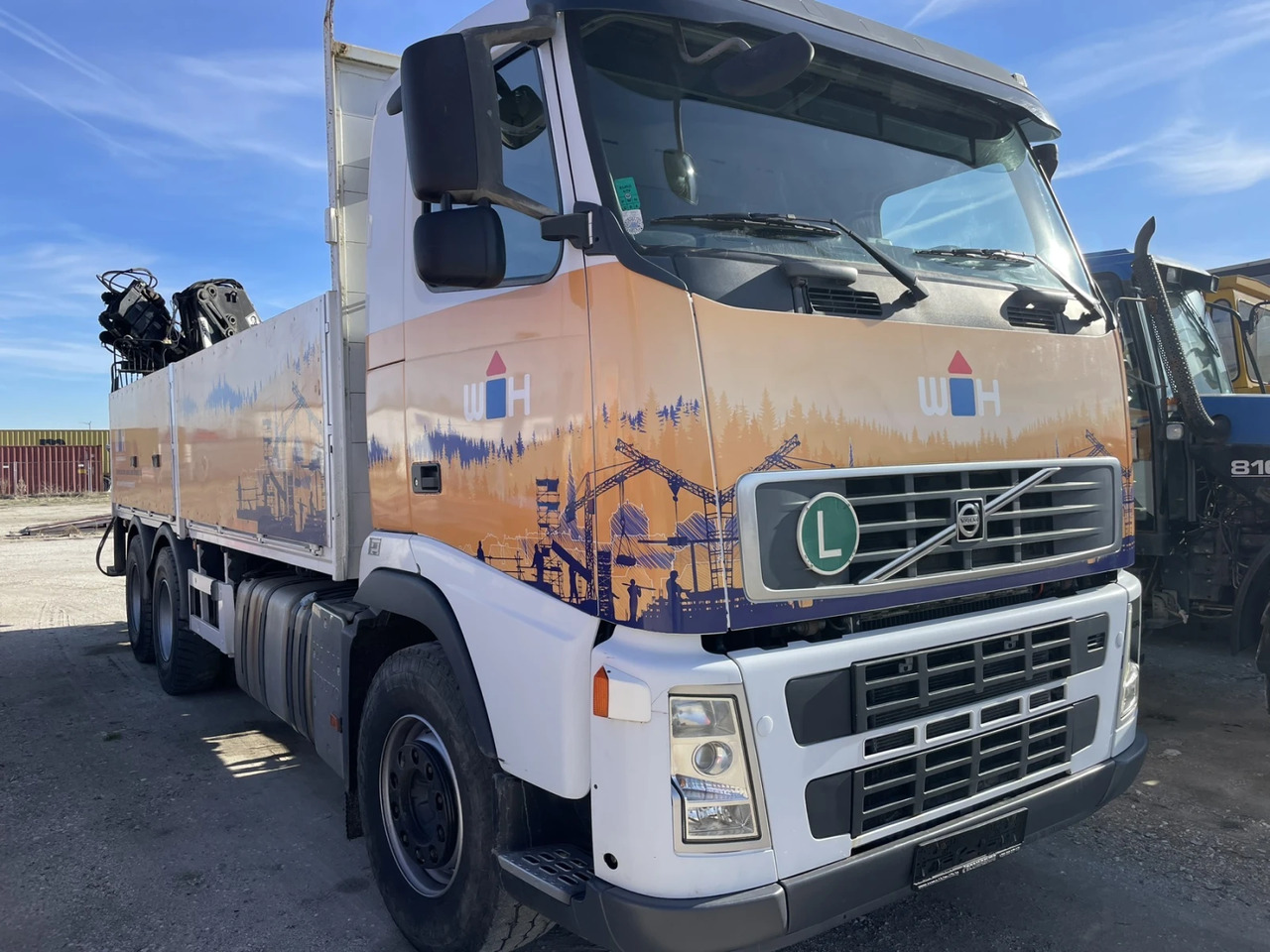 Volvo Fh 12 6х6, Кран, Нов внос - Truk flatbed, Truk derek: gambar 4 Volvo Fh 12 6х6, Кран, Нов внос - Truk flatbed, Truk derek: gambar 4