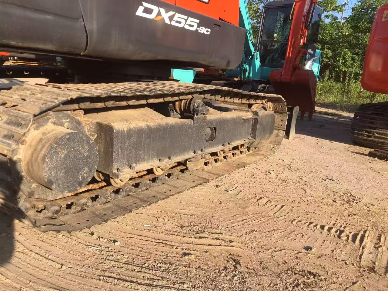 DOOSAN 55-9c - Ekskavator mini: gambar 4 DOOSAN 55-9c - Ekskavator mini: gambar 4