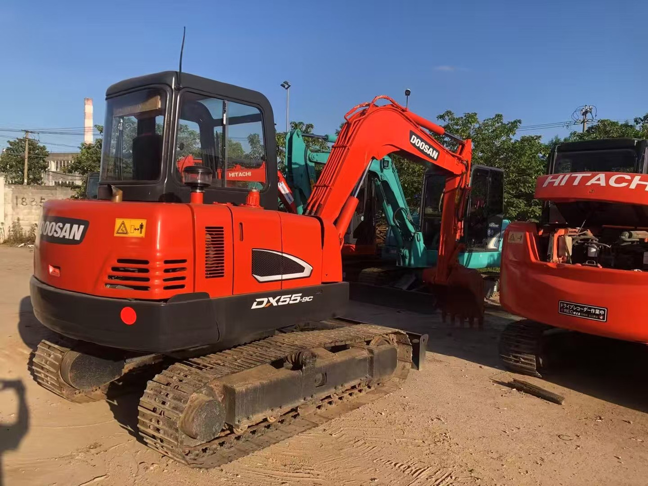 DOOSAN 55-9c - Ekskavator mini: gambar 5 DOOSAN 55-9c - Ekskavator mini: gambar 5