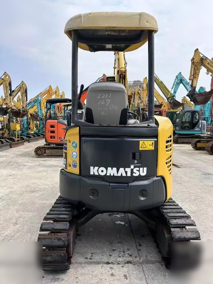KOMATSU PC20MR - Ekskavator mini: gambar 4 KOMATSU PC20MR - Ekskavator mini: gambar 4