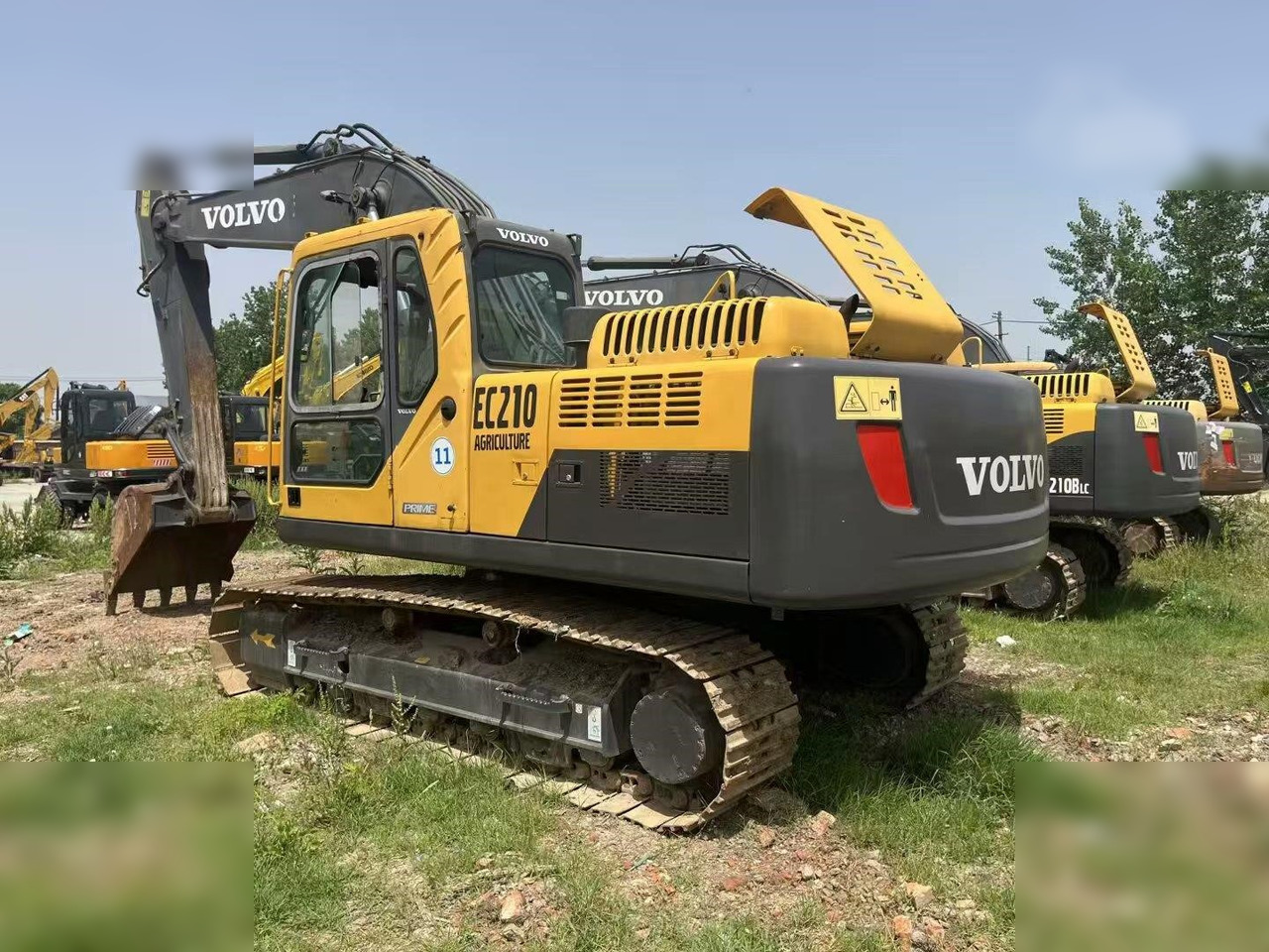 VOLVO EC210 - Ekskavator perayap: gambar 1 VOLVO EC210 - Ekskavator perayap: gambar 1