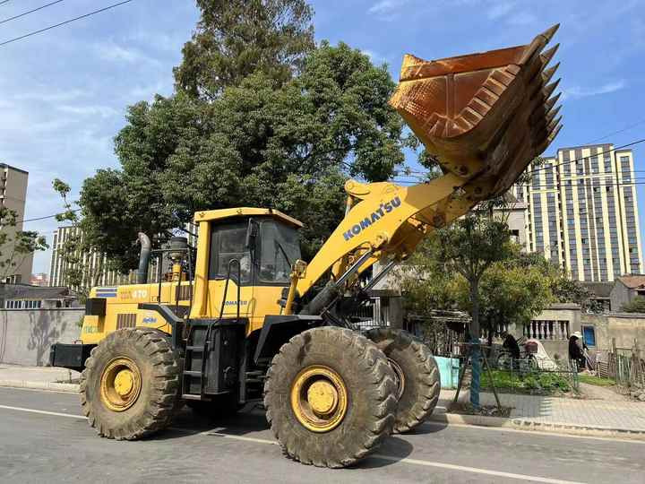 100% Original komatsu Wa470-3 Wheel Loader on Sale Used Japan Brand komatsu Wa380 470 Large Wheel Loader Export - Wheel loader: gambar 2 100% Original komatsu Wa470-3 Wheel Loader on Sale Used Japan Brand komatsu Wa380 470 Large Wheel Loader Export - Wheel loader: gambar 2