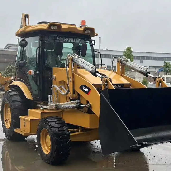 Used Caterpillar CAT 420F Backhoe Loader Retro Excavator CAT420F Cheap Price for Sale - Backhoe loader: gambar 1 Used Caterpillar CAT 420F Backhoe Loader Retro Excavator CAT420F Cheap Price for Sale - Backhoe loader: gambar 1
