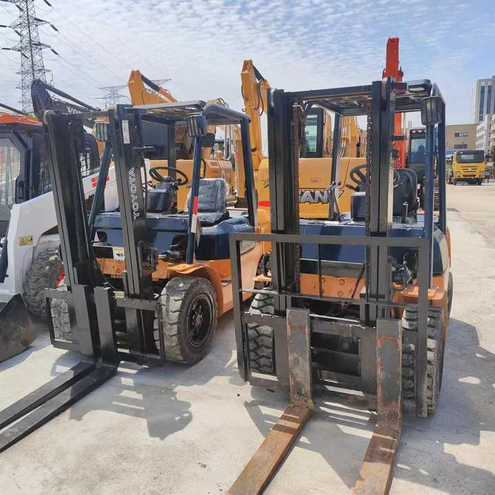 Used Japan Brand toyota 3 Tons Forklift on Hot Sale toyota Forklift 10 Ton 3ton 5 Ton Forklift - Forklift: gambar 4 Used Japan Brand toyota 3 Tons Forklift on Hot Sale toyota Forklift 10 Ton 3ton 5 Ton Forklift - Forklift: gambar 4