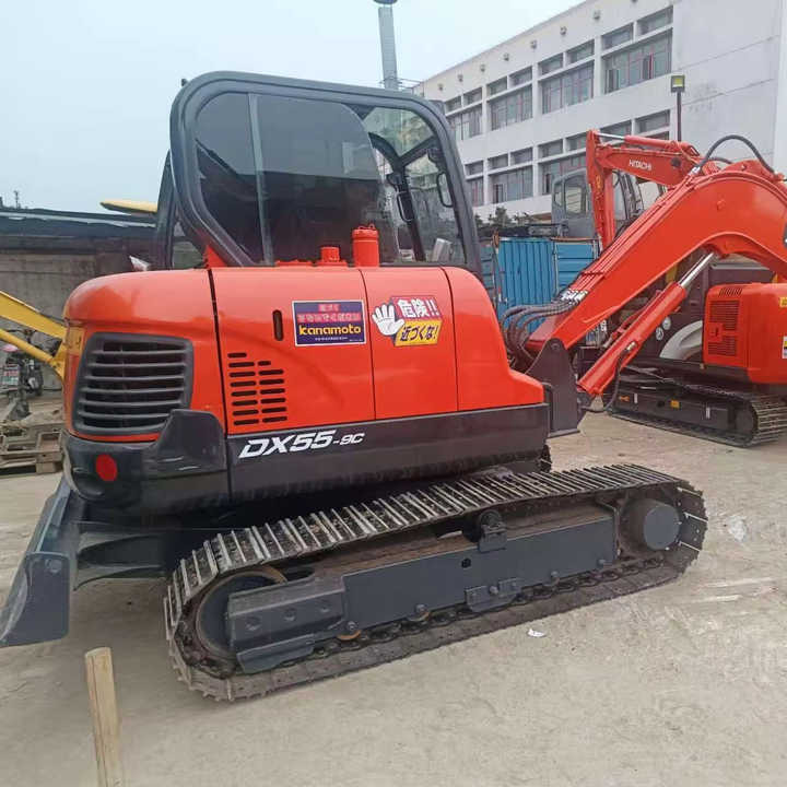 Ekskavator mini Used Mini Excavator DX55-9C Doosan Excavator 5 Tonnes High Performance Low Price for Sale Dh55 Dh60 Dx55 Dx60 in Stock: gambar 1