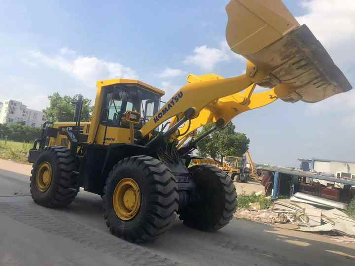 Used Wheel Loader Komatsu WA470-3 Good Working Condition High Quality Nice Price Original Japan Machine - Wheel loader: gambar 3 Used Wheel Loader Komatsu WA470-3 Good Working Condition High Quality Nice Price Original Japan Machine - Wheel loader: gambar 3
