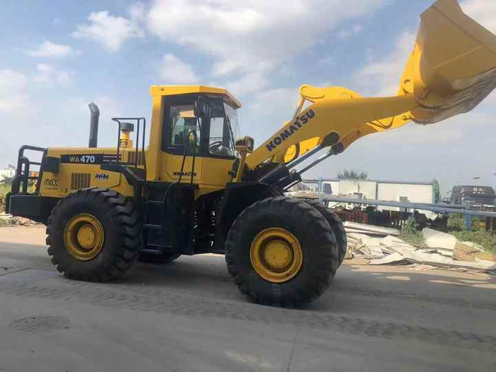 Used Wheel Loader Komatsu WA470-3 Good Working Condition High Quality Nice Price Original Japan Machine - Wheel loader: gambar 4 Used Wheel Loader Komatsu WA470-3 Good Working Condition High Quality Nice Price Original Japan Machine - Wheel loader: gambar 4