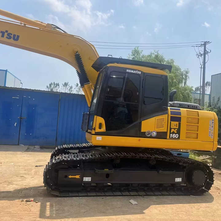 Used komatsu Pc160-7 Crawler Excavator Japan Original 16 Ton komatsu Crawler Excavator Construction Machine for Sale - Ekskavator perayap: gambar 1 Used komatsu Pc160-7 Crawler Excavator Japan Original 16 Ton komatsu Crawler Excavator Construction Machine for Sale - Ekskavator perayap: gambar 1
