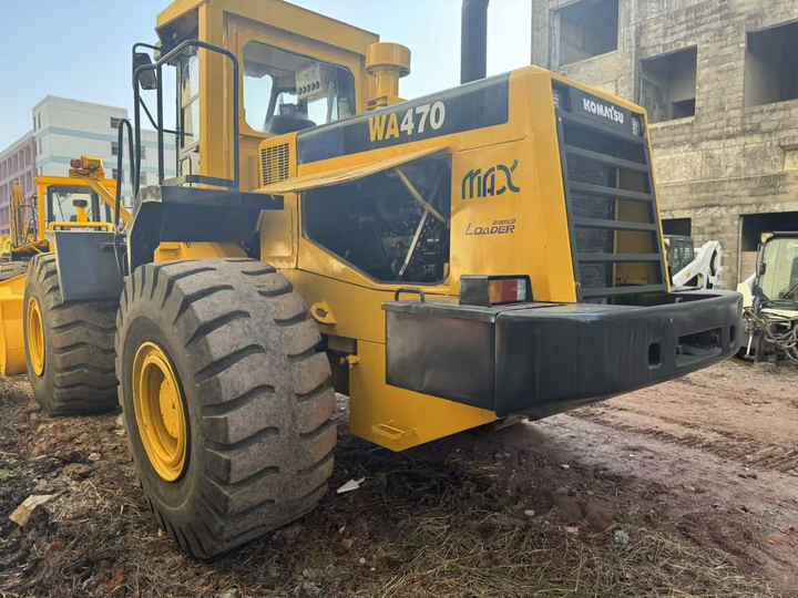 Used komatsu WA470-3 Model Wheel Loader Second Hand Machine Popular Brand Japan komatsu Hydraulic Machinery - Wheel loader: gambar 4 Used komatsu WA470-3 Model Wheel Loader Second Hand Machine Popular Brand Japan komatsu Hydraulic Machinery - Wheel loader: gambar 4