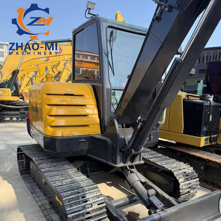 Volvo EC60D Used Mini Excavator 6t Hot Sale Second Hand Famous Brand Road Machine - Ekskavator mini: gambar 1 Volvo EC60D Used Mini Excavator 6t Hot Sale Second Hand Famous Brand Road Machine - Ekskavator mini: gambar 1