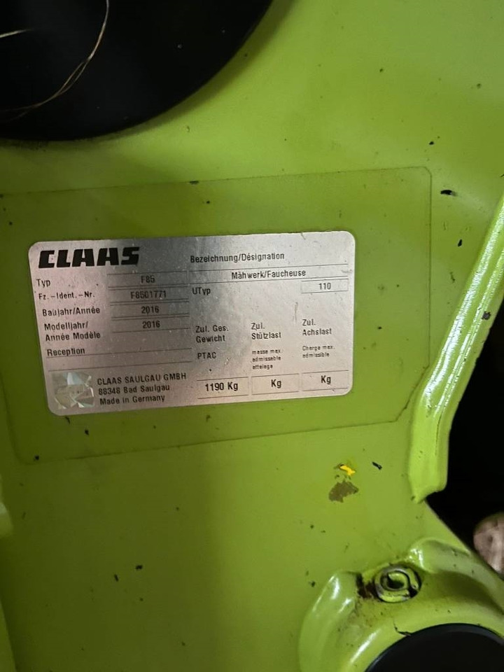 Claas Disco 3200 RC - Mesin pemotong padang rumput: gambar 4 Claas Disco 3200 RC - Mesin pemotong padang rumput: gambar 4