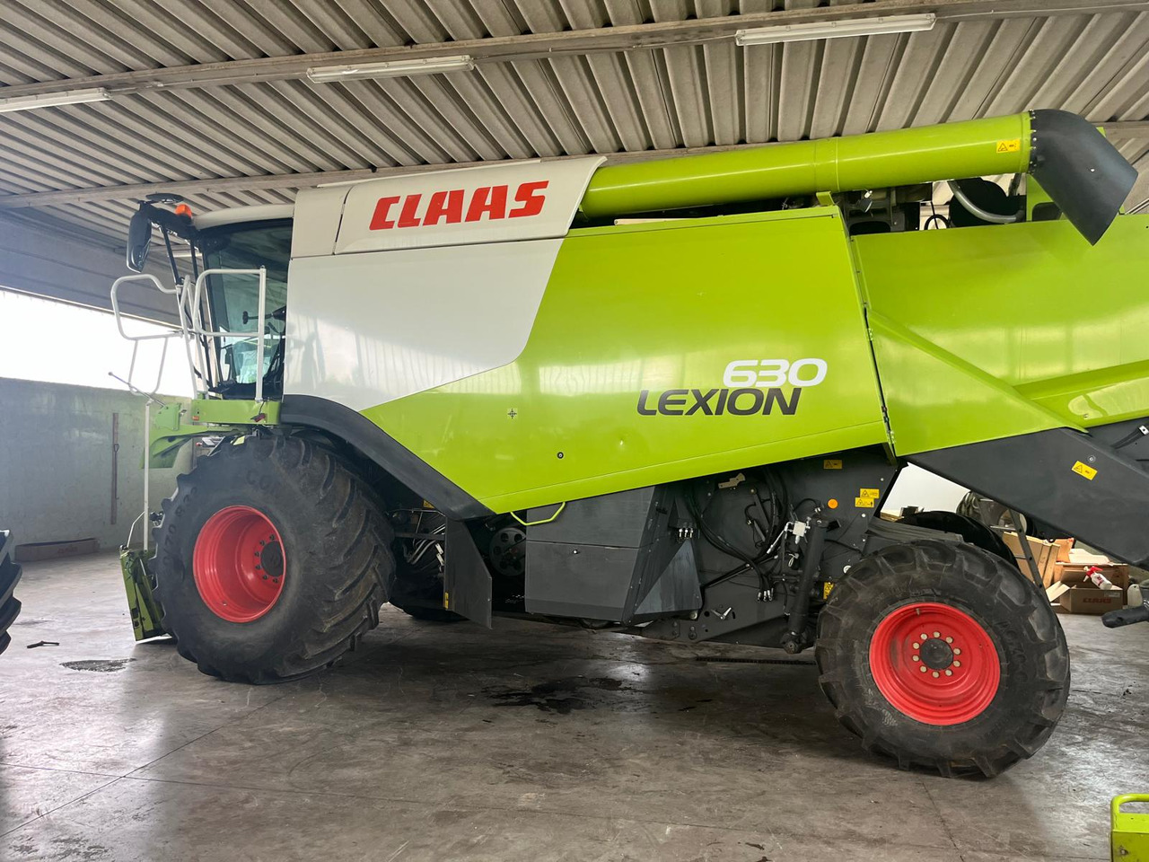 Claas Lexion 630 Montana - Pemanen gabungan: gambar 5 Claas Lexion 630 Montana - Pemanen gabungan: gambar 5