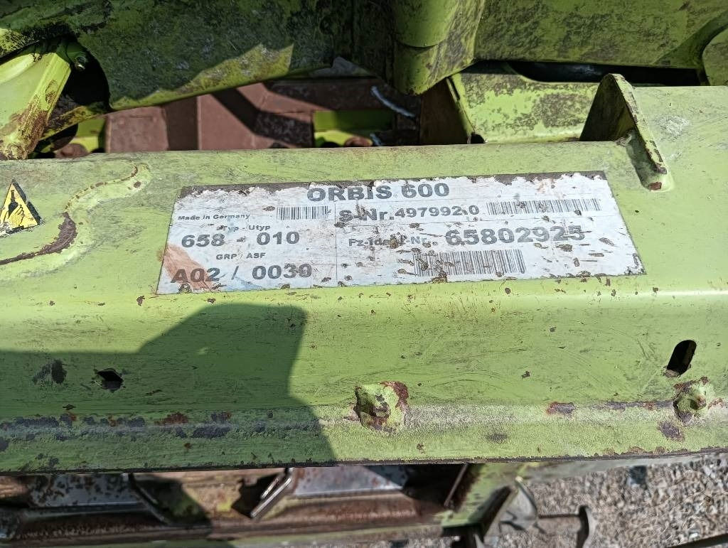 Claas Orbis 600 - Pemanen hijauan: gambar 5 Claas Orbis 600 - Pemanen hijauan: gambar 5