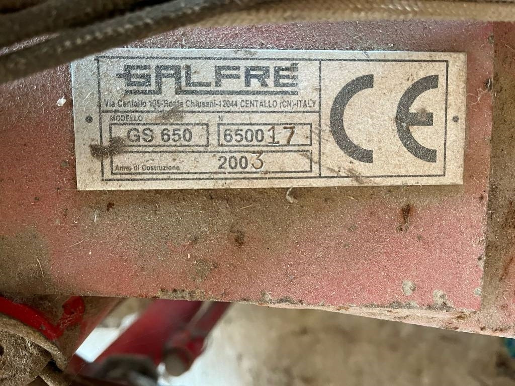 Galfre GS 650 - Pembungkus bale: gambar 3 Galfre GS 650 - Pembungkus bale: gambar 3