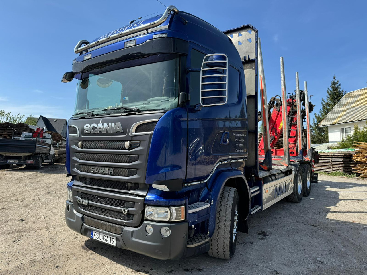 SCANIA R730 - Truk logging, Truk derek: gambar 4 SCANIA R730 - Truk logging, Truk derek: gambar 4