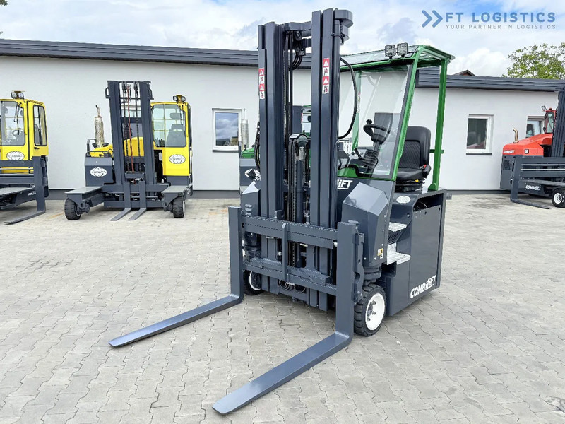 Combilift Combilift CBE2500 / TRIPLEX / 5500MM / FREE LIFT / ELECTRIC DRIVE / ONLY 2300 MTH / FORK POSITIONER / SIDE SHIFT / NEW TYRES / L - Loader empat arah: gambar 1 Combilift Combilift CBE2500 / TRIPLEX / 5500MM / FREE LIFT / ELECTRIC DRIVE / ONLY 2300 MTH / FORK POSITIONER / SIDE SHIFT / NEW TYRES / L - Loader empat arah: gambar 1
