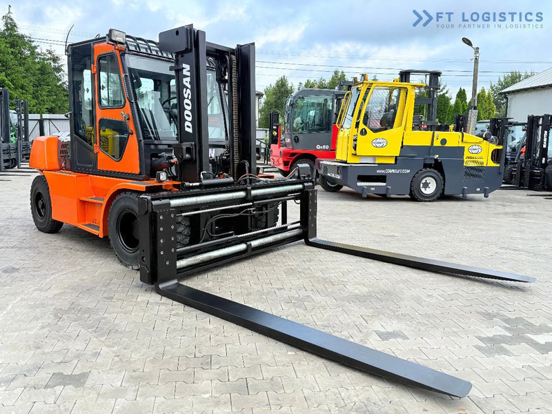 Doosan DOOSAN / DUPLEX 3000MM / SIDE SHIFT / FORK POSITIONER / 2500MM FORKS / 7000KG / CABIN / LIKE NEW DOOSAN / DUPLEX 3000MM / SIDE S - Forklift diesel: gambar 5 Doosan DOOSAN / DUPLEX 3000MM / SIDE SHIFT / FORK POSITIONER / 2500MM FORKS / 7000KG / CABIN / LIKE NEW DOOSAN / DUPLEX 3000MM / SIDE S - Forklift diesel: gambar 5