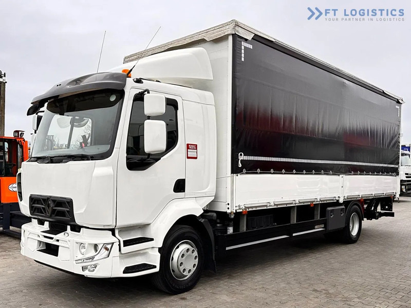 Renault Midlum 250 Renault D 250 / AUTOMATIC / 4X2 / 18 PALLETS / TAIL LIFT / SIDE BOARDS / curtainsider truck - Truk dengan terpal samping: gambar 1 Renault Midlum 250 Renault D 250 / AUTOMATIC / 4X2 / 18 PALLETS / TAIL LIFT / SIDE BOARDS / curtainsider truck - Truk dengan terpal samping: gambar 1