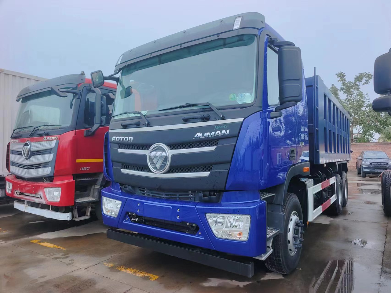 Auman Auman 6*4 dump truck - Truk jungkit: gambar 1 Auman Auman 6*4 dump truck - Truk jungkit: gambar 1