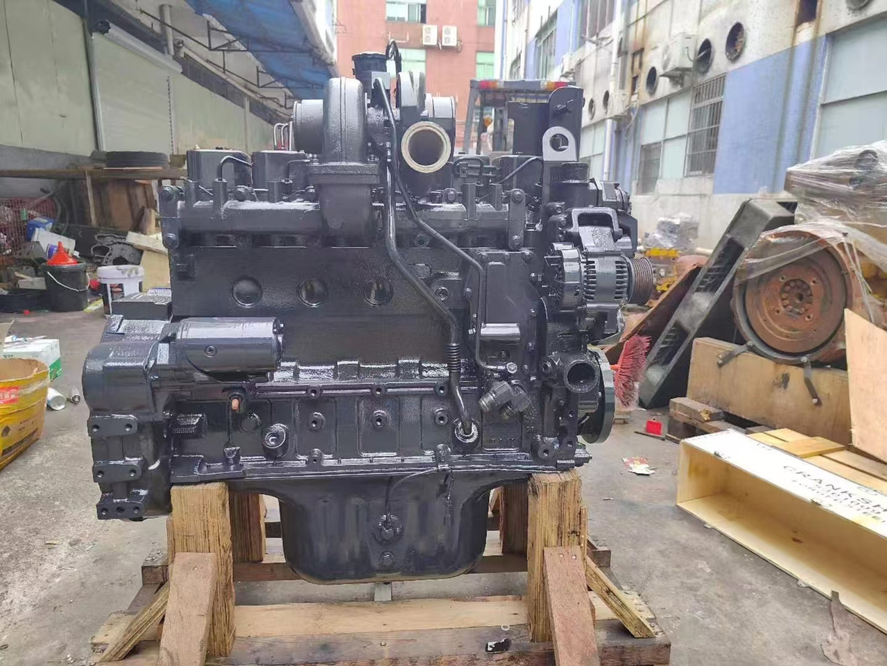 KOMATSU 6D102 - Mesin untuk Ekskavator: gambar 2 KOMATSU 6D102 - Mesin untuk Ekskavator: gambar 2