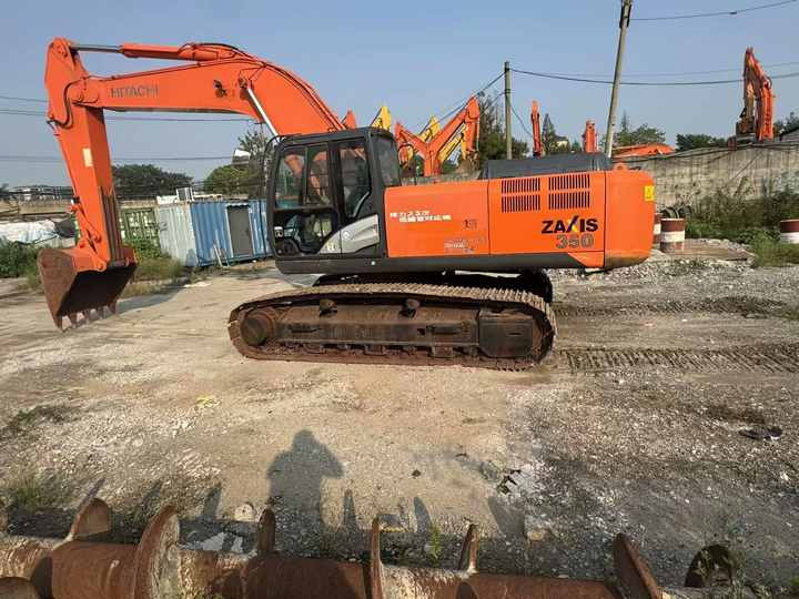 100% Original Hitachi Zx350-5g 30tons Large Excavator Hot Sale Hot-sell Japan Brand Hitachi Zx120 200 240 350 Digger for Sale - Ekskavator: gambar 4 100% Original Hitachi Zx350-5g 30tons Large Excavator Hot Sale Hot-sell Japan Brand Hitachi Zx120 200 240 350 Digger for Sale - Ekskavator: gambar 4