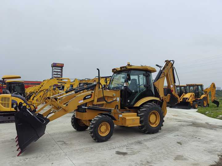 Cheap Prices Good Condition High Performance CAT 420F Used Backhoe Loader for Sale - Backhoe loader: gambar 3 Cheap Prices Good Condition High Performance CAT 420F Used Backhoe Loader for Sale - Backhoe loader: gambar 3