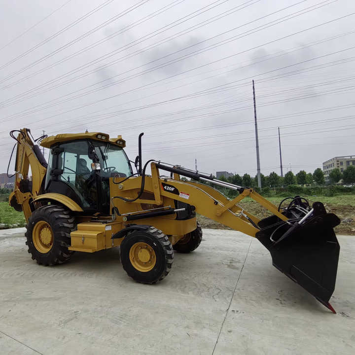 Cheap Prices Good Condition High Performance CAT 420F Used Backhoe Loader for Sale - Backhoe loader: gambar 1 Cheap Prices Good Condition High Performance CAT 420F Used Backhoe Loader for Sale - Backhoe loader: gambar 1