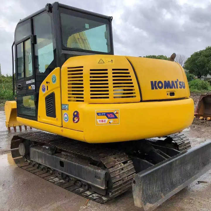 Cheap Used Komatsu PC70-8 Crawler Excavator with High Efficiency Used Heavy Machinery Komatsu PC70-8 Digger Cheap for Sale - Ekskavator perayap: gambar 1 Cheap Used Komatsu PC70-8 Crawler Excavator with High Efficiency Used Heavy Machinery Komatsu PC70-8 Digger Cheap for Sale - Ekskavator perayap: gambar 1