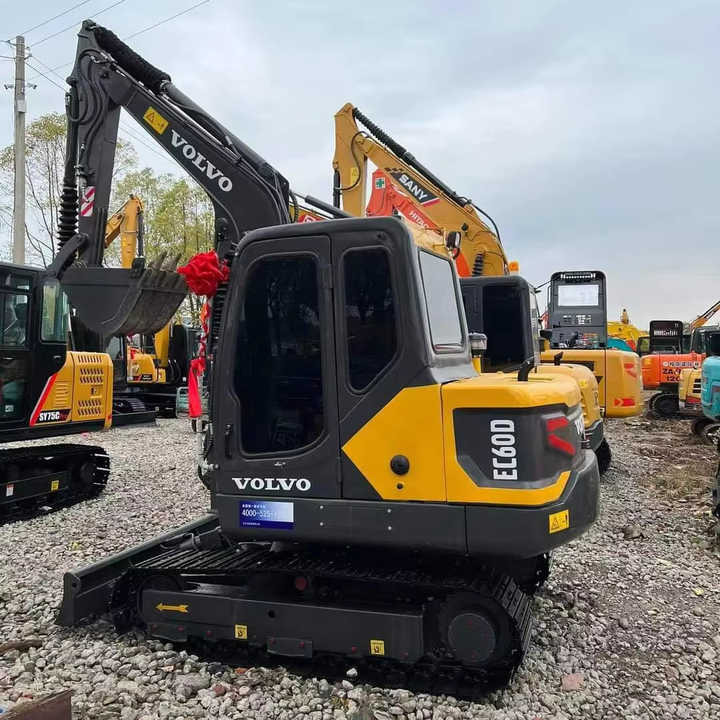 High Quality Used Volvo EC60D Excavator for Sale 6 Ton Compact Machine, Excellent Condition, Ready for Work! - Ekskavator perayap: gambar 1 High Quality Used Volvo EC60D Excavator for Sale 6 Ton Compact Machine, Excellent Condition, Ready for Work! - Ekskavator perayap: gambar 1