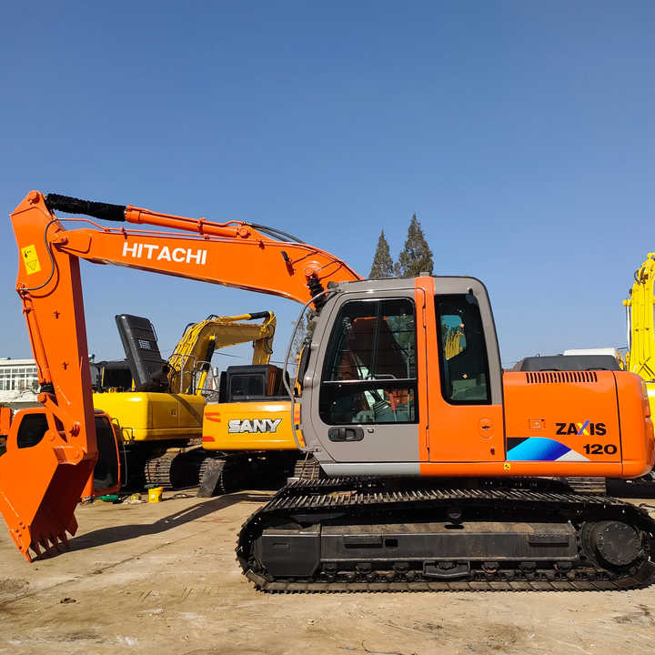 Japan Original Hitachi ZX120 Crawler Excavator Perfect for Various Projects Available Used Excavators for Sale - Ekskavator perayap: gambar 4 Japan Original Hitachi ZX120 Crawler Excavator Perfect for Various Projects Available Used Excavators for Sale - Ekskavator perayap: gambar 4