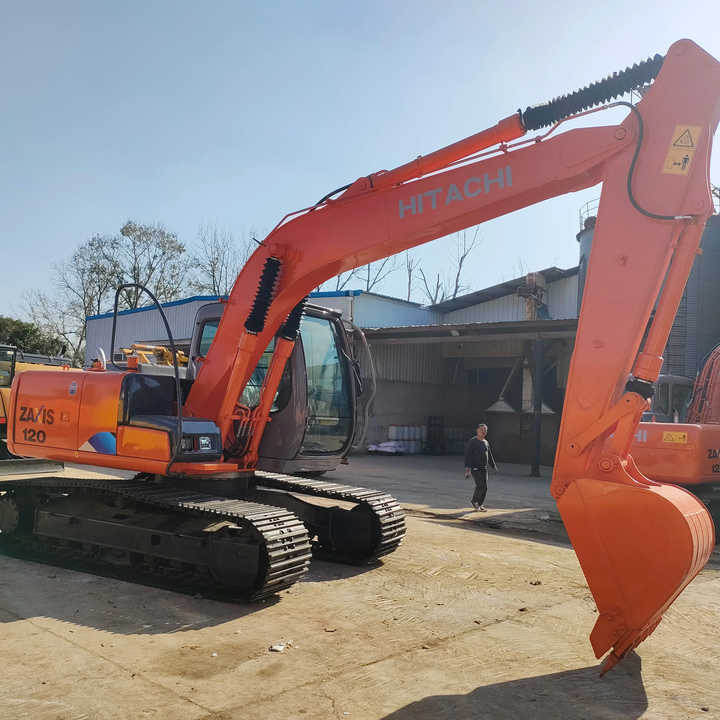 Ekskavator perayap Japan Original Hitachi ZX120 Crawler Excavator Perfect for Various Projects Available Used Excavators for Sale: gambar 6
