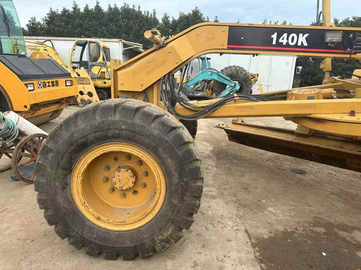 Used Caterpillar CAT 140k Land Road Motor Grader CAT140k Used Grader Cheap Price for Sale - Grader: gambar 4 Used Caterpillar CAT 140k Land Road Motor Grader CAT140k Used Grader Cheap Price for Sale - Grader: gambar 4