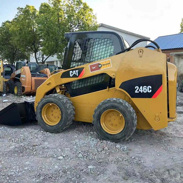 Used Original Caterpillar 246c Skid Steer Loader for Sale - Skid steer: gambar 1 Used Original Caterpillar 246c Skid Steer Loader for Sale - Skid steer: gambar 1