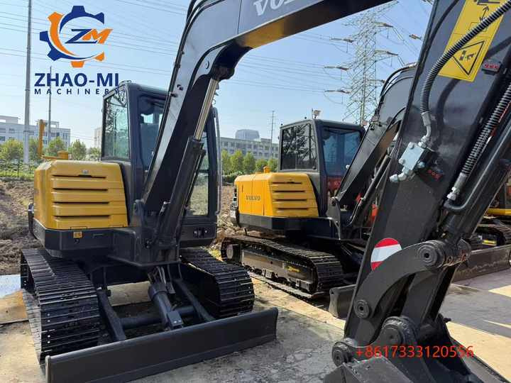 Volvo EC60D Used Mini Excavator 6t Hot Sale Second Hand Famous Brand Road Machine - Ekskavator: gambar 2 Volvo EC60D Used Mini Excavator 6t Hot Sale Second Hand Famous Brand Road Machine - Ekskavator: gambar 2