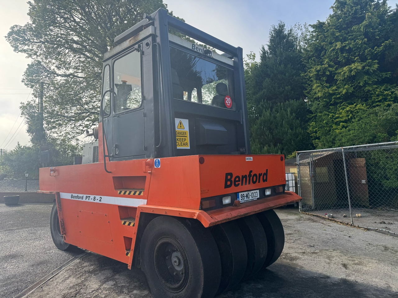 Bomag BW20R - Roller pneumatik: gambar 5 Bomag BW20R - Roller pneumatik: gambar 5