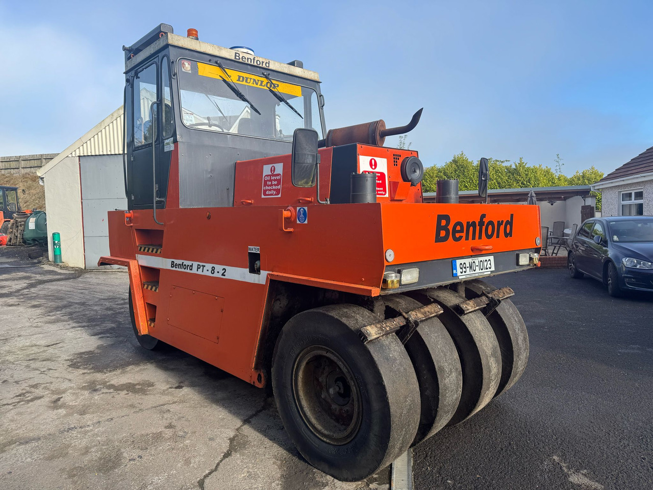 Bomag BW20R - Roller pneumatik: gambar 1 Bomag BW20R - Roller pneumatik: gambar 1