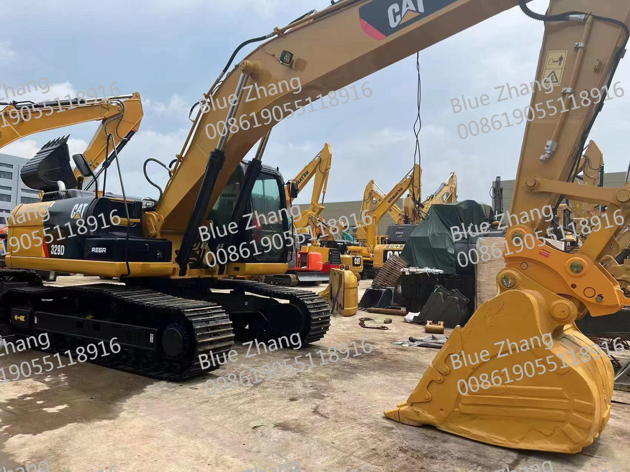 CATERPILLAR 329D - Ekskavator perayap: gambar 4 CATERPILLAR 329D - Ekskavator perayap: gambar 4