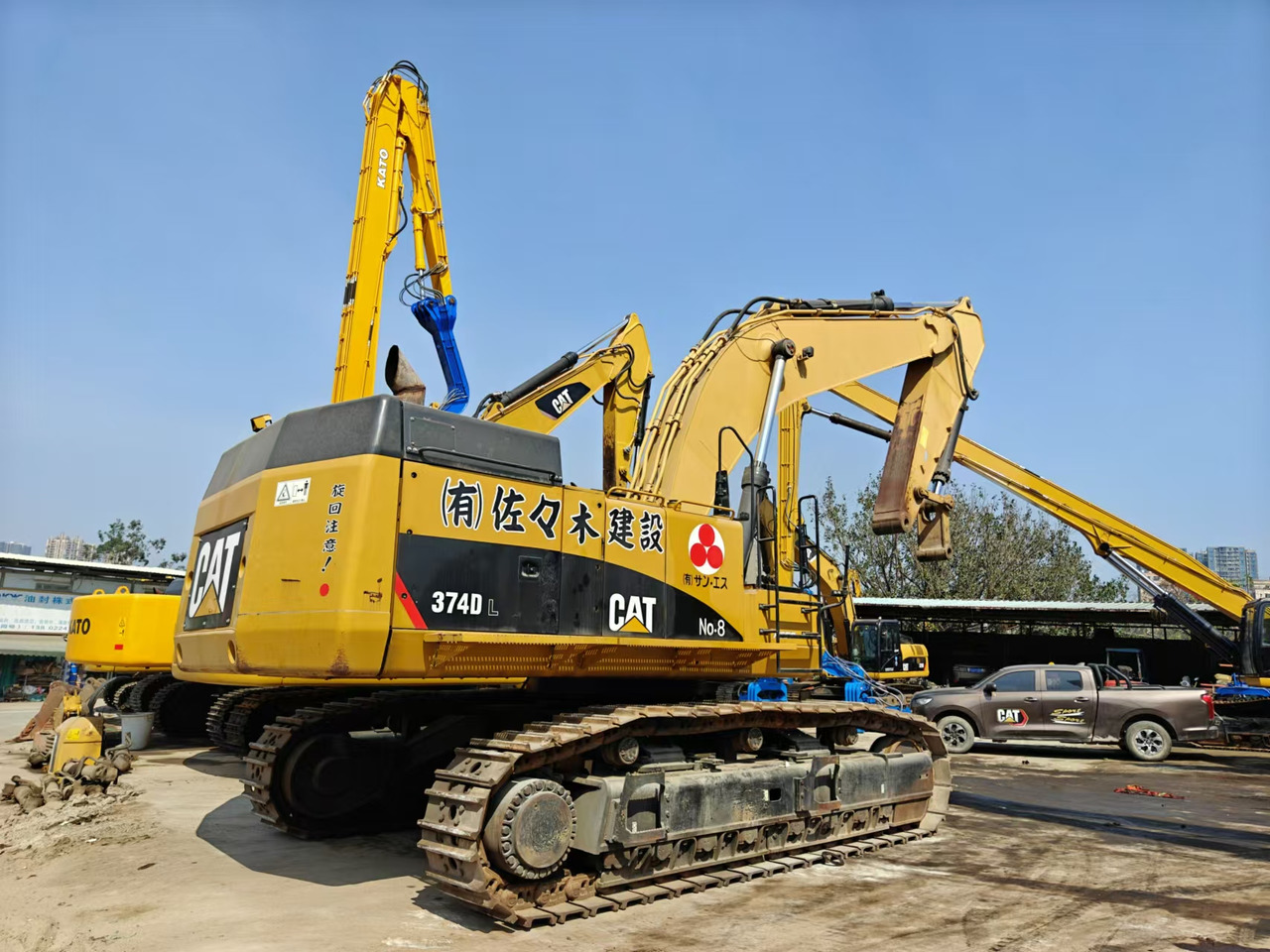 CATERPILLAR 374D - Ekskavator perayap: gambar 1 CATERPILLAR 374D - Ekskavator perayap: gambar 1