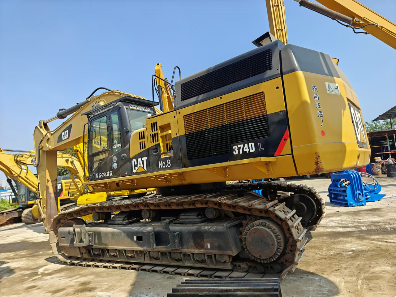 CATERPILLAR 374D - Ekskavator perayap: gambar 2 CATERPILLAR 374D - Ekskavator perayap: gambar 2