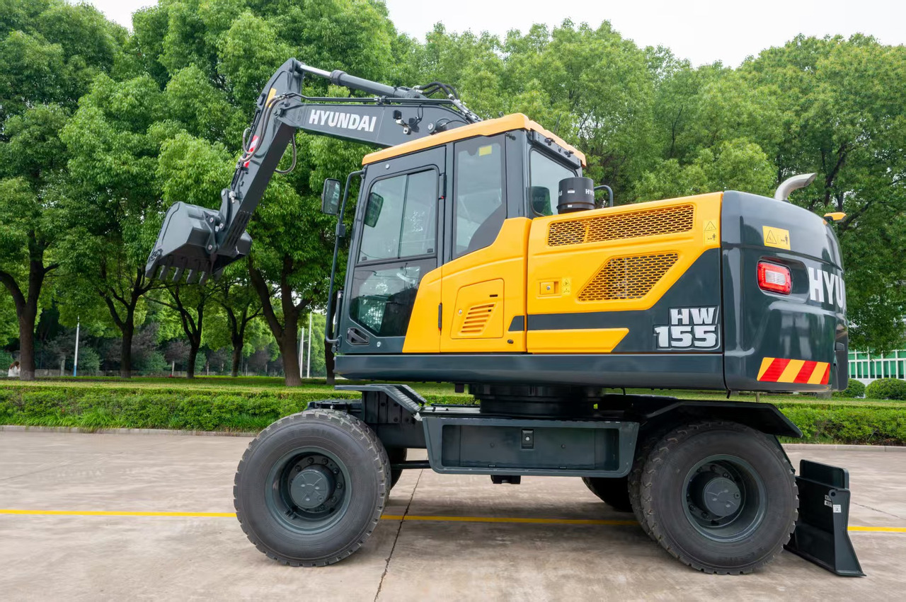 HYUNDAI HW155 - Ekskavator roda: gambar 5 HYUNDAI HW155 - Ekskavator roda: gambar 5